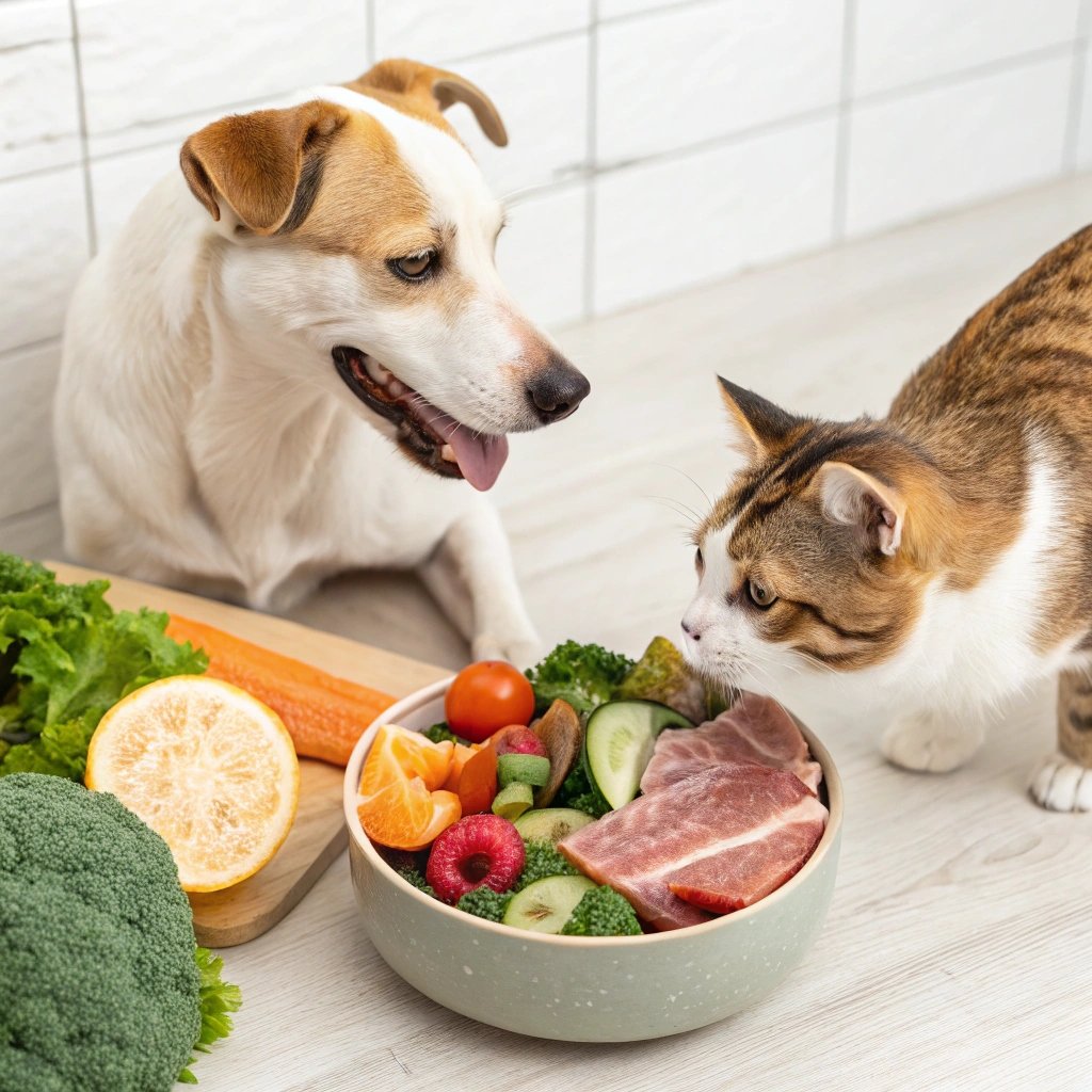 Alimentación natural para perros y gatos: ¿es aconsejable?